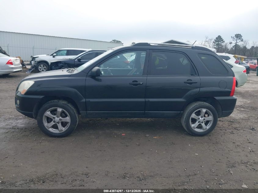 2009 Kia Sportage Lx V6 VIN: KNDJF723297586286 Lot: 43874297
