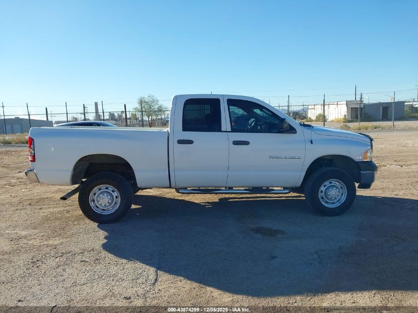 2003 Dodge Ram 2500 Slt/Laramie/St VIN: 3D7KU28W83G806692 Lot: 43874299