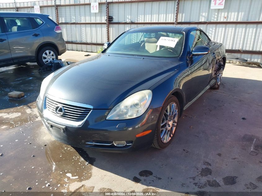 2006 Lexus Sc 430 VIN: JTHFN48Y369009257 Lot: 43874304