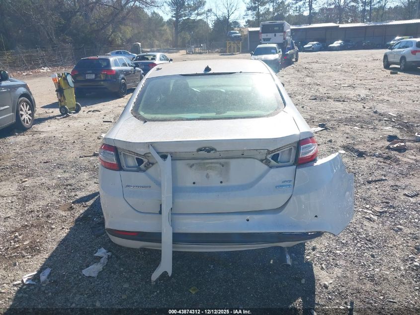 2016 Ford Fusion Se VIN: 3FA6P0HDXGR367744 Lot: 43874312