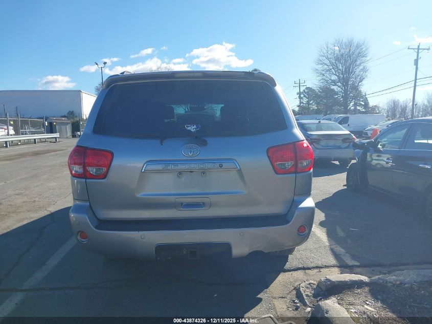 2008 Toyota Sequoia Platinum 5.7L V8 VIN: 5TDZY67A98S014926 Lot: 43874326