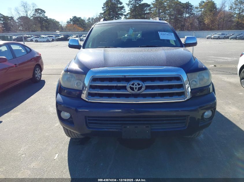 2008 Toyota Sequoia Limited 5.7L V8 VIN: 5TDZY68A78S003163 Lot: 43874334