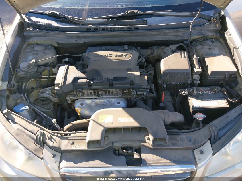 2008 Hyundai Elantra Gls/Se VIN: KMHDU46D48U322356 Lot: 43874342