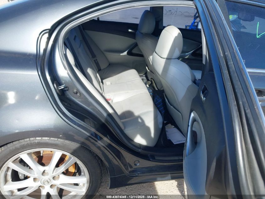 2007 Lexus Is 350 VIN: JTHBE262972008934 Lot: 43874345