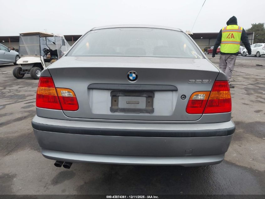 2005 BMW 325I VIN: WBAET37465NH06861 Lot: 43874361