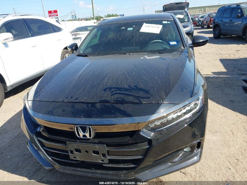 2022 Honda Accord Sport VIN: 1HGCV1F32NA017844 Lot: 43874370