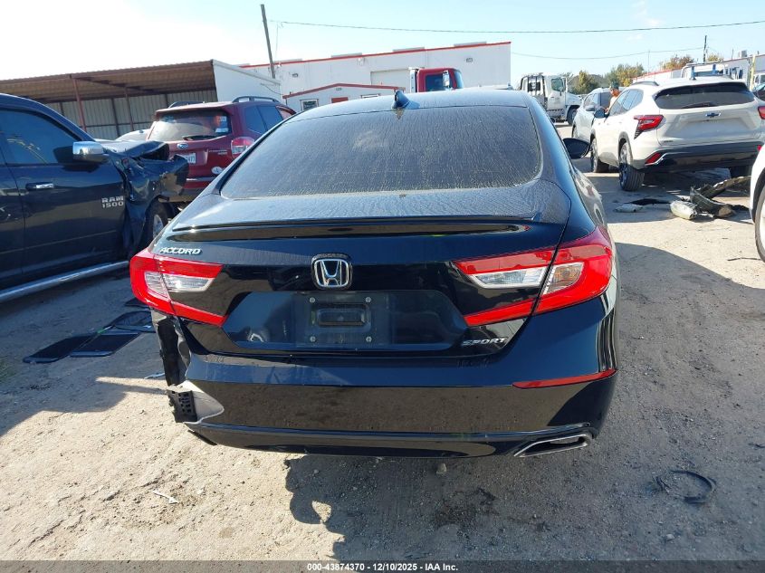 2022 Honda Accord Sport VIN: 1HGCV1F32NA017844 Lot: 43874370