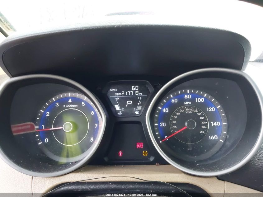 2012 Hyundai Elantra Gls (Ulsan Plant) VIN: KMHDH4AE7CU189153 Lot: 43874374