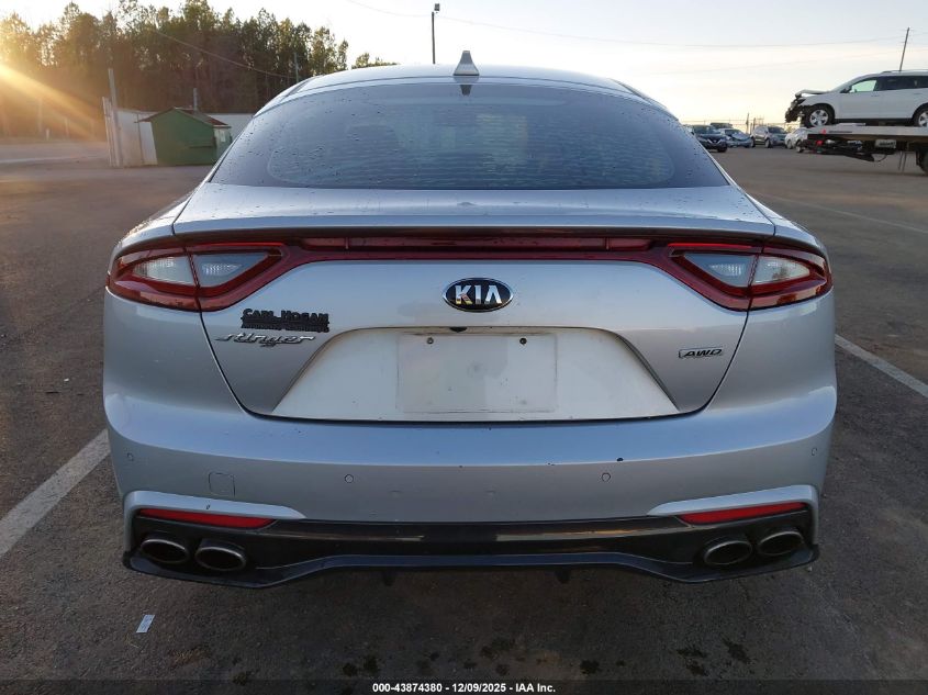 2018 Kia Stinger VIN: KNAE15LA8J6016513 Lot: 43874380