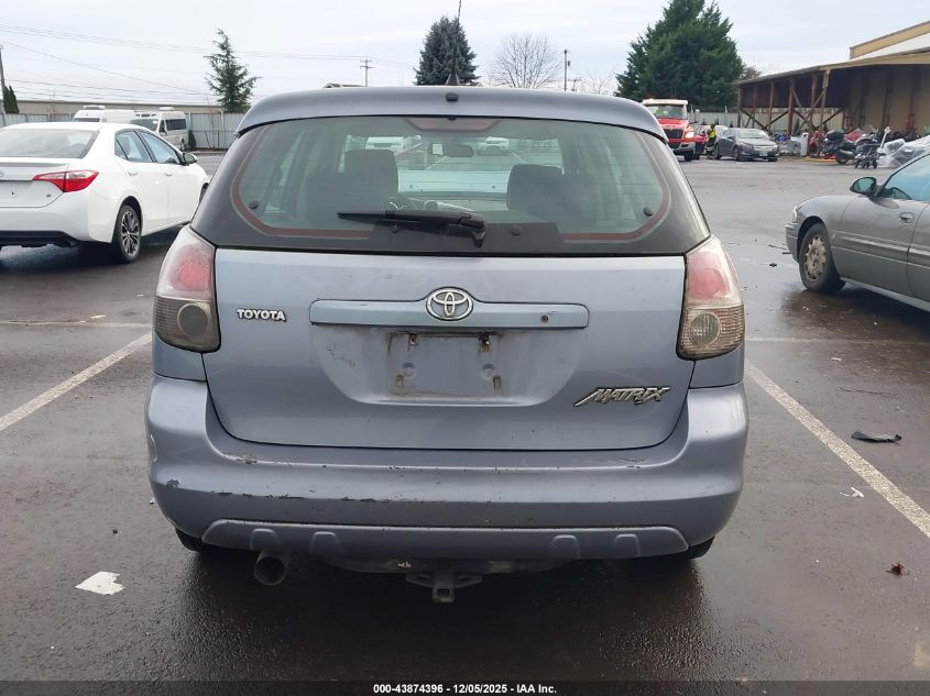 2005 Toyota Matrix VIN: 2T1KR32E45C463927 Lot: 43874396