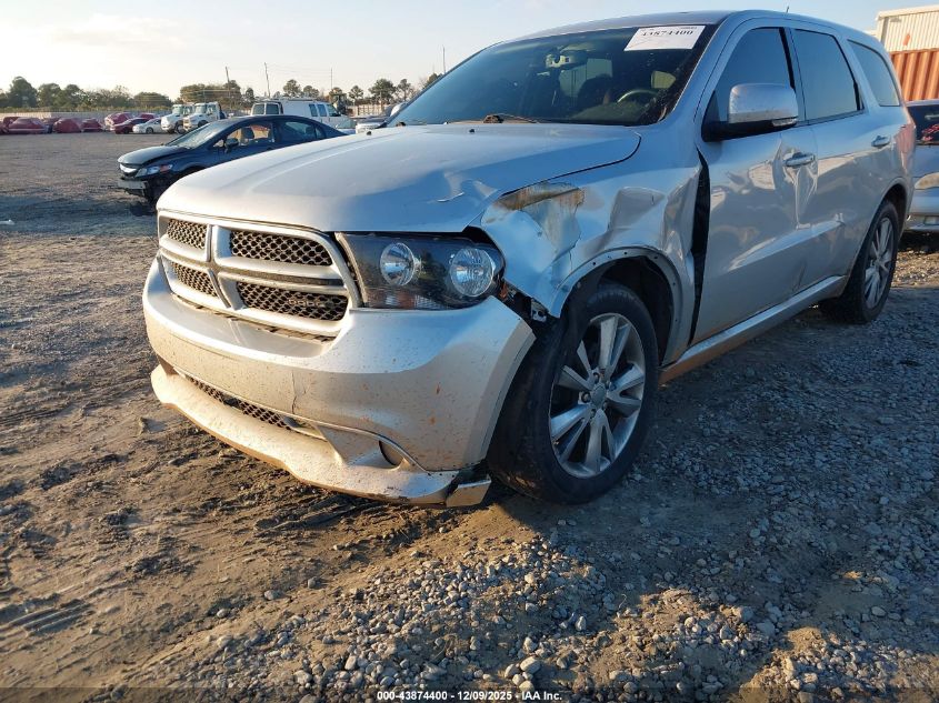 2011 Dodge Durango R/T VIN: 1D4SE6GT9BC708944 Lot: 43874400
