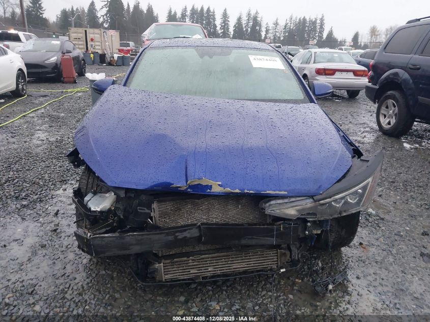 2019 Hyundai Elantra Sport VIN: KMHD04LB8KU861195 Lot: 43874408