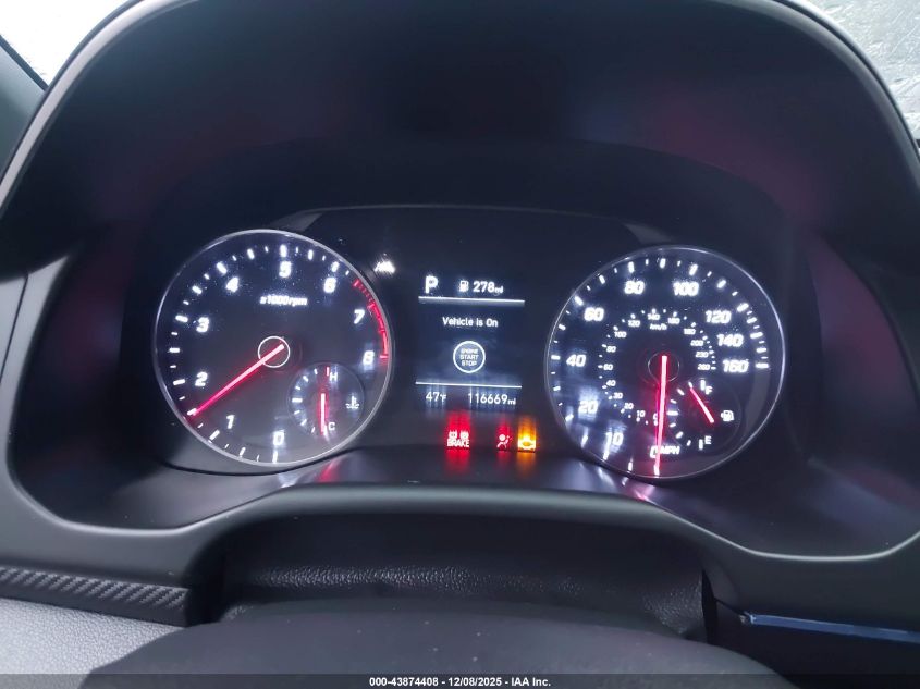 2019 Hyundai Elantra Sport VIN: KMHD04LB8KU861195 Lot: 43874408