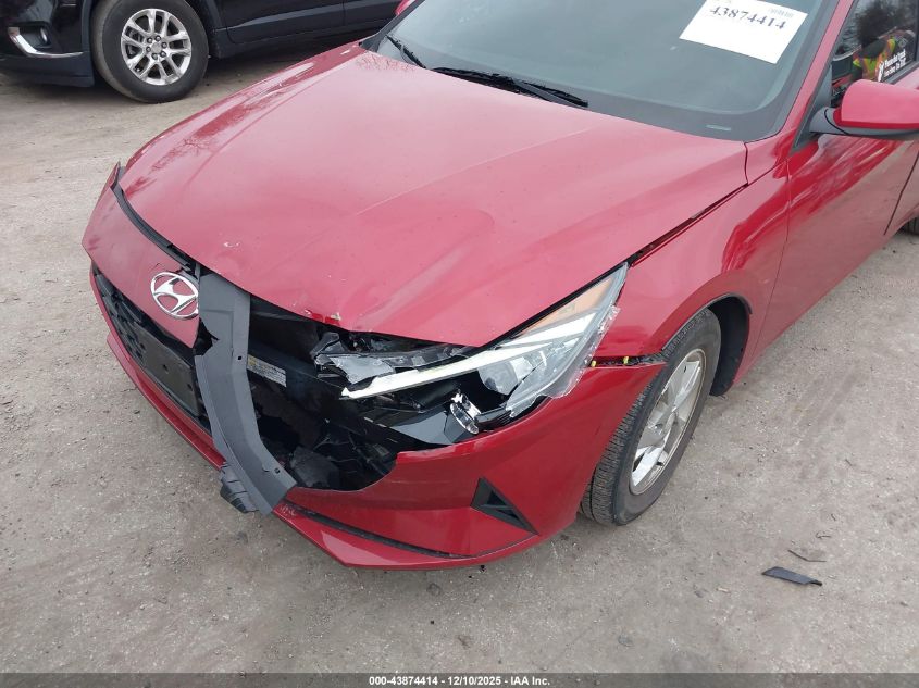 2022 Hyundai Elantra Se VIN: KMHLL4AG6NU357234 Lot: 43874414