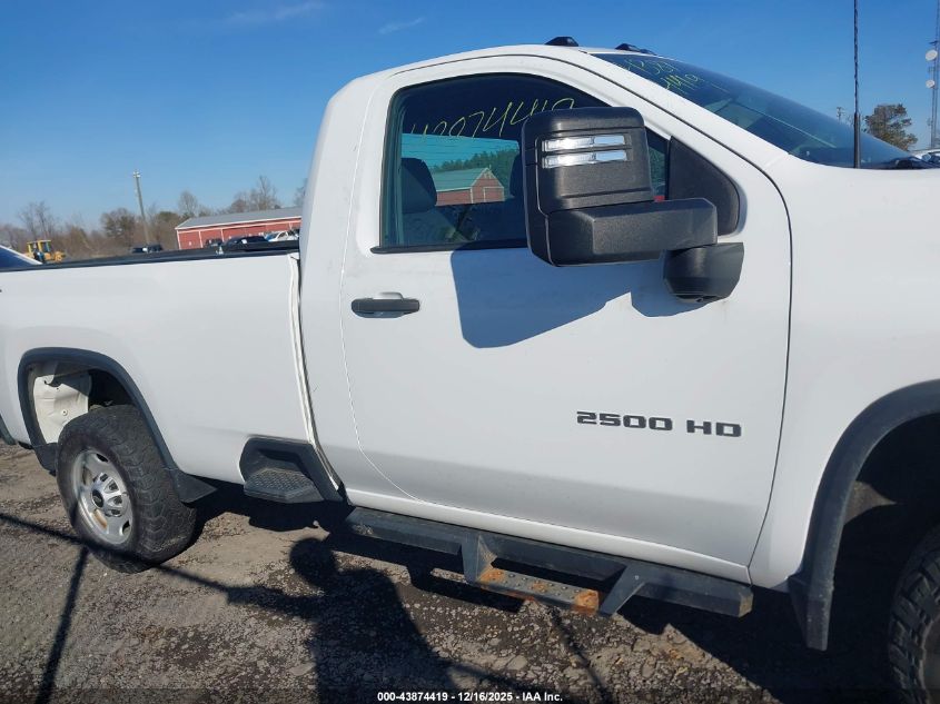 2020 Chevrolet Silverado 2500Hd 4Wd Long Bed Wt VIN: 1GC3YLE74LF182025 Lot: 43874419