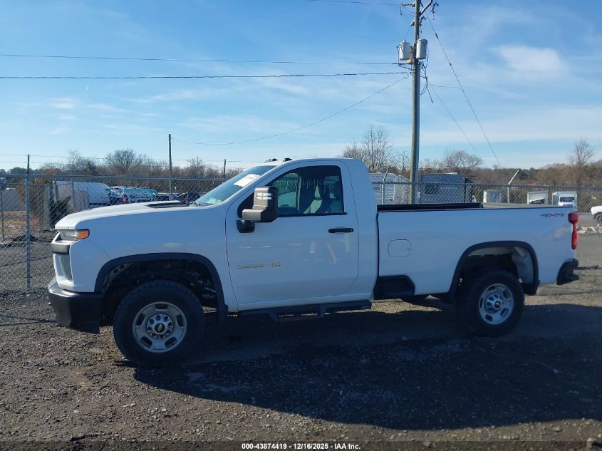2020 Chevrolet Silverado 2500Hd 4Wd Long Bed Wt VIN: 1GC3YLE74LF182025 Lot: 43874419