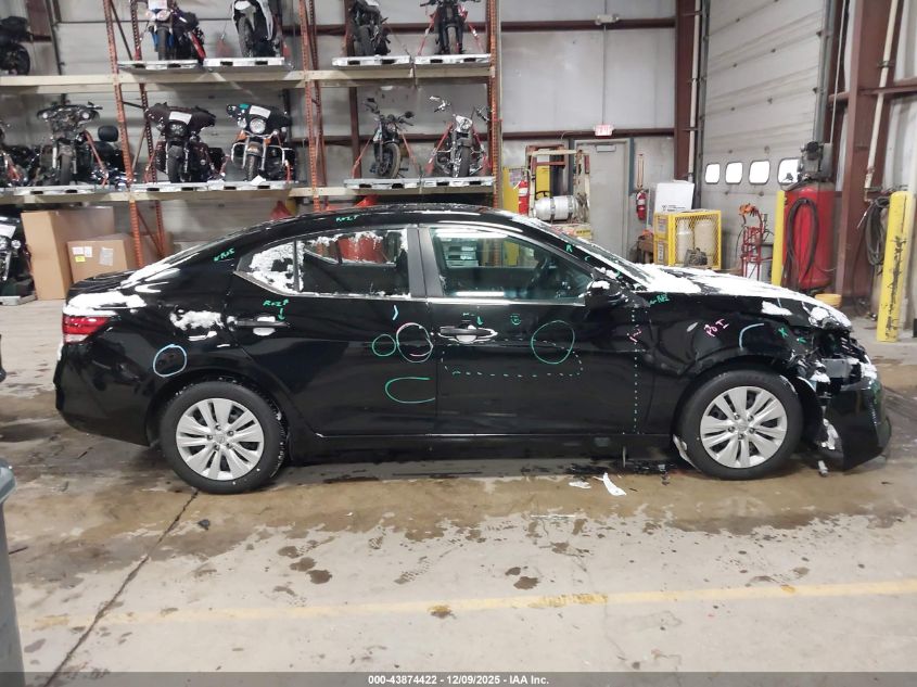 2024 Nissan Sentra S Xtronic Cvt VIN: 3N1AB8BV7RY326020 Lot: 43874422