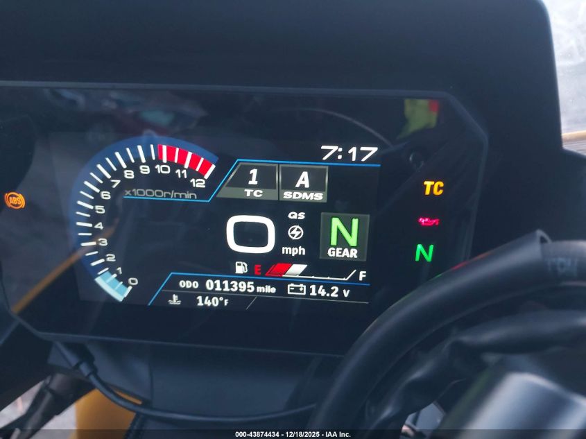 2025 Suzuki Gsx800 F VIN: JS1EM13B5S7101388 Lot: 43874434