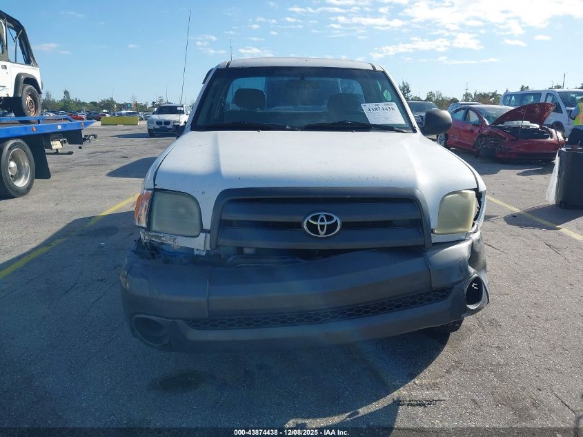 2004 Toyota Tundra VIN: 5TBJN32134S445289 Lot: 43874438