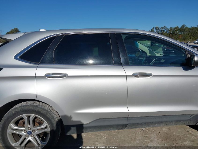 2018 Ford Edge Titanium VIN: 2FMPK3K84JBB87137 Lot: 43874449