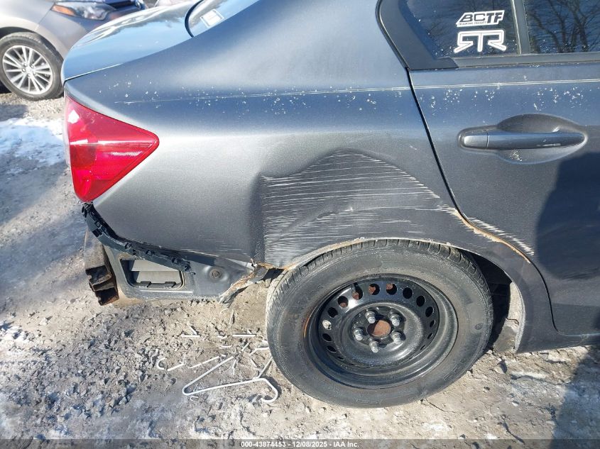 2012 Honda Civic Lx VIN: 19XFB2E50CE027604 Lot: 43874453