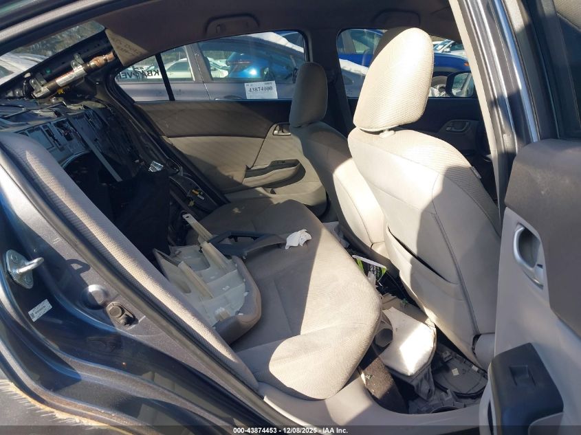 2012 Honda Civic Lx VIN: 19XFB2E50CE027604 Lot: 43874453