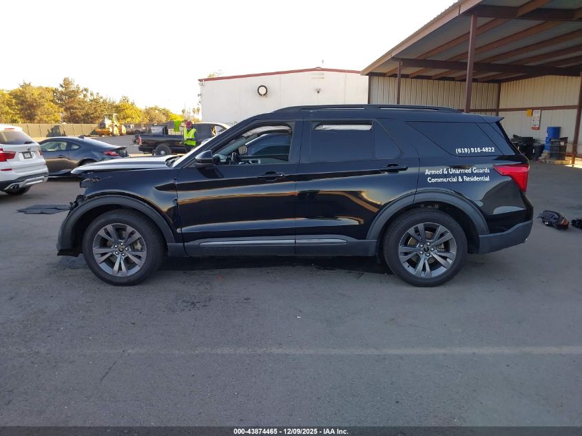 2022 Ford Explorer Xlt VIN: 1FMSK7DH6NGA66235 Lot: 43874465