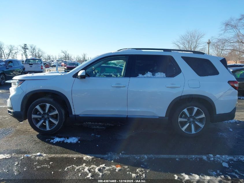 2025 Honda Pilot Touring VIN: 5FNYG1H70SB060645 Lot: 43874469