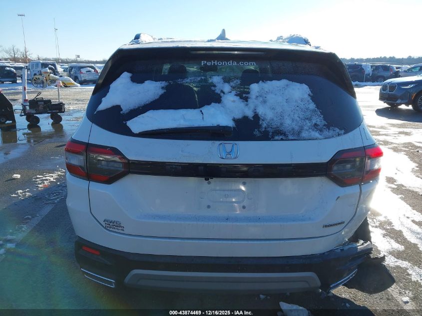 2025 Honda Pilot Touring VIN: 5FNYG1H70SB060645 Lot: 43874469