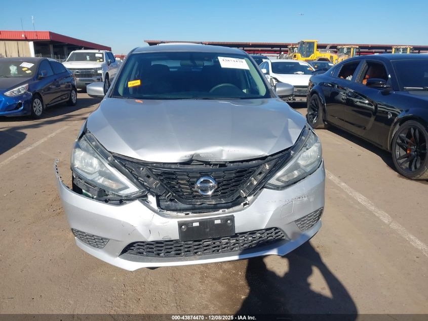 2017 Nissan Sentra Sv VIN: 3N1AB7AP0HY351627 Lot: 43874470