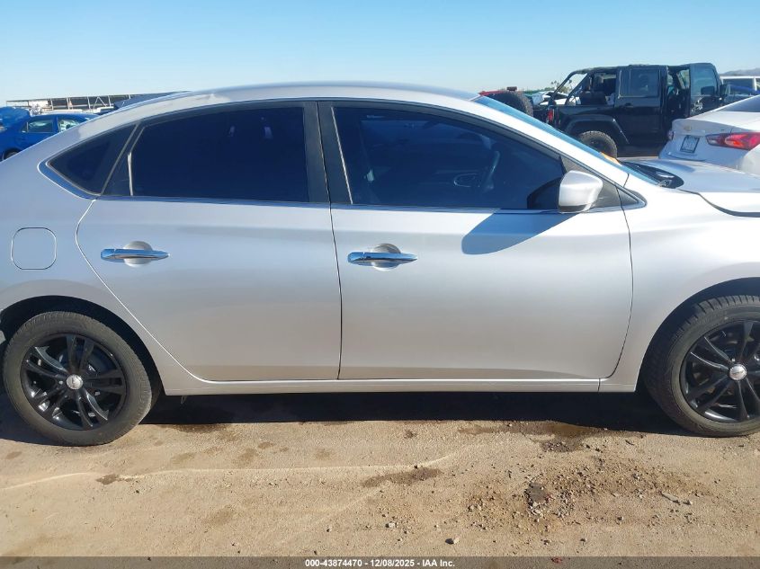 2017 Nissan Sentra Sv VIN: 3N1AB7AP0HY351627 Lot: 43874470