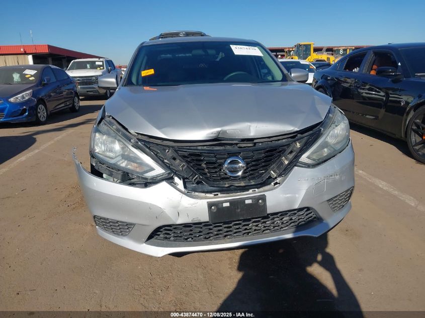 2017 Nissan Sentra Sv VIN: 3N1AB7AP0HY351627 Lot: 43874470