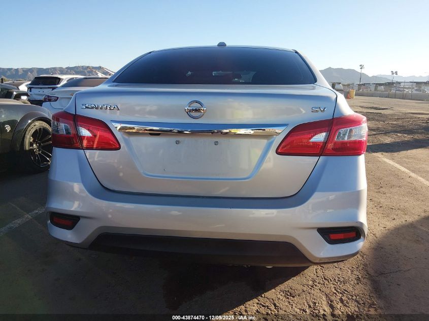 2017 Nissan Sentra Sv VIN: 3N1AB7AP0HY351627 Lot: 43874470
