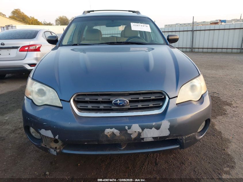 2006 Subaru Outback 2.5I VIN: 4S4BP61C367319257 Lot: 43874474