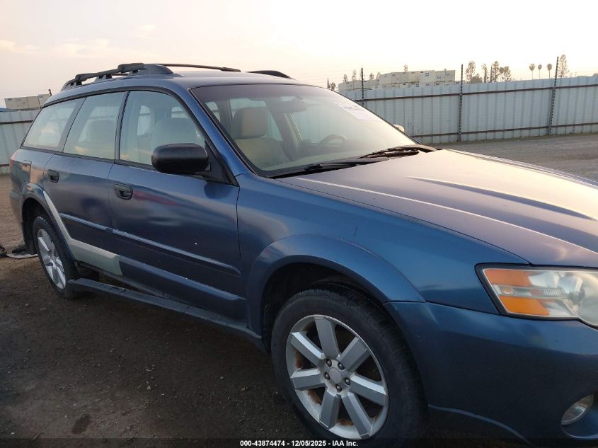 2006 Subaru Outback 2.5I VIN: 4S4BP61C367319257 Lot: 43874474