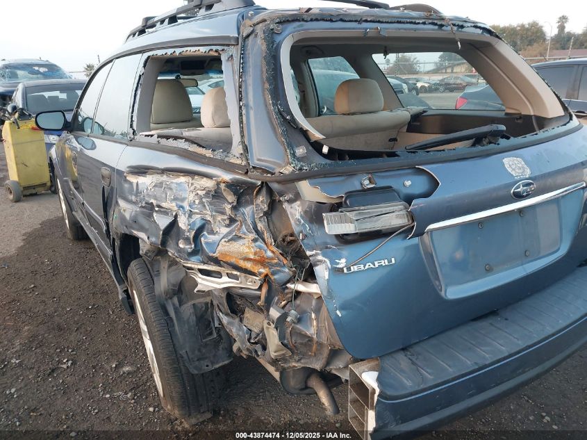 2006 Subaru Outback 2.5I VIN: 4S4BP61C367319257 Lot: 43874474