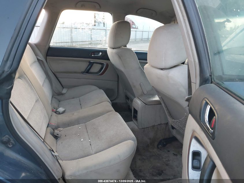 2006 Subaru Outback 2.5I VIN: 4S4BP61C367319257 Lot: 43874474