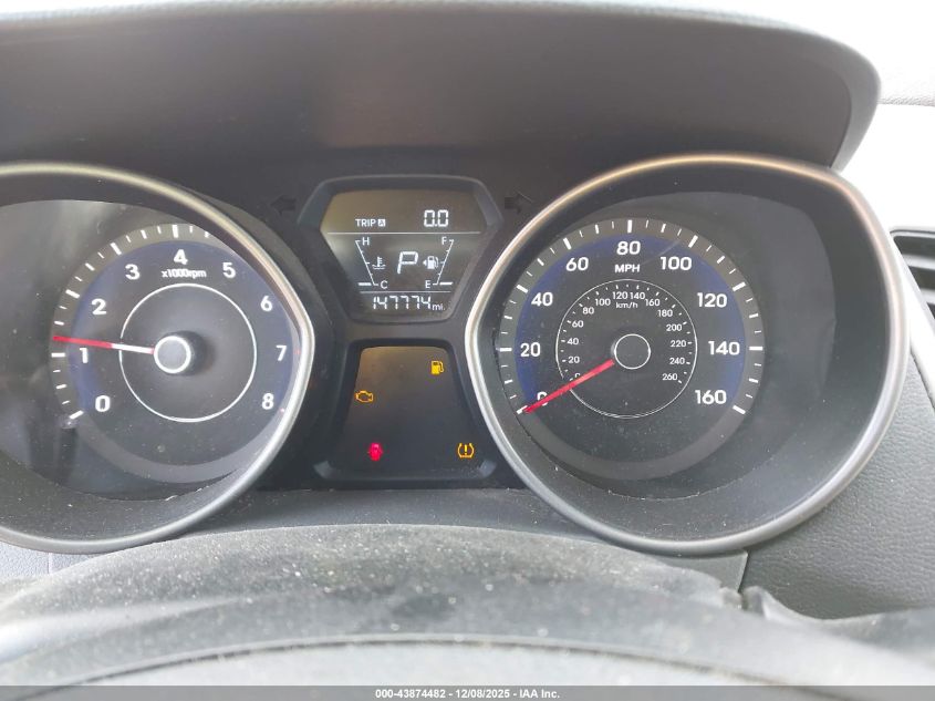 2015 Hyundai Elantra Se VIN: 5NPDH4AE2FH637785 Lot: 43874482