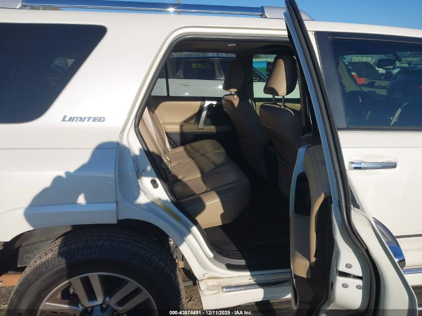 2013 Toyota 4Runner Limited VIN: JTEZU5JR1D5050299 Lot: 43874491