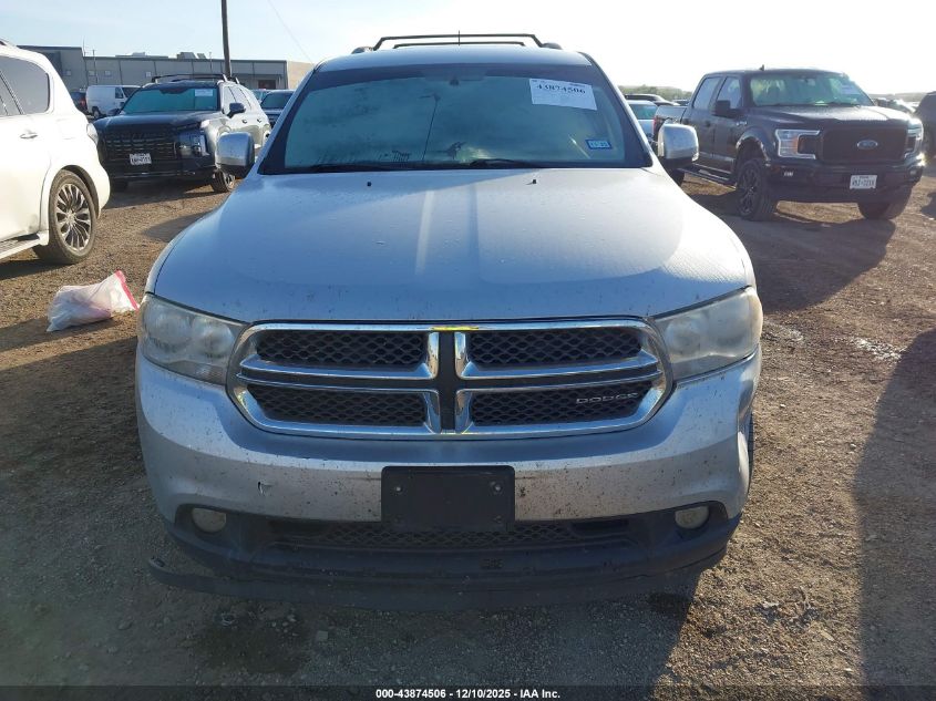 2012 Dodge Durango Crew VIN: 1C4RDHDG1CC113590 Lot: 43874506