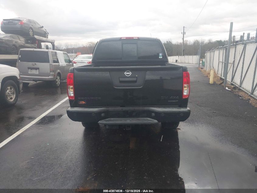 2018 Nissan Frontier Sv VIN: 1N6AD0EV7JN725982 Lot: 43874536