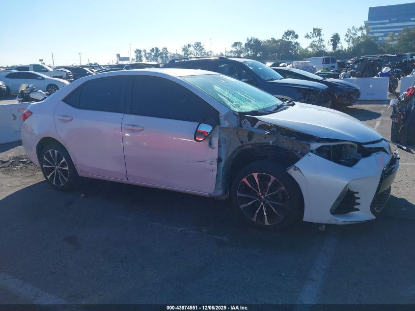 2017 Toyota Corolla Se VIN: 5YFBURHE5HP625027 Lot: 43874551