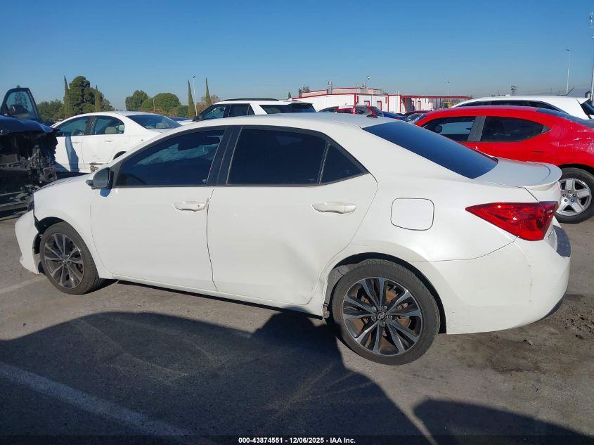 2017 Toyota Corolla Se VIN: 5YFBURHE5HP625027 Lot: 43874551