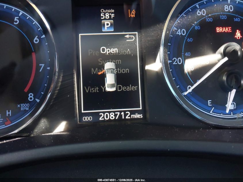 2017 Toyota Corolla Se VIN: 5YFBURHE5HP625027 Lot: 43874551