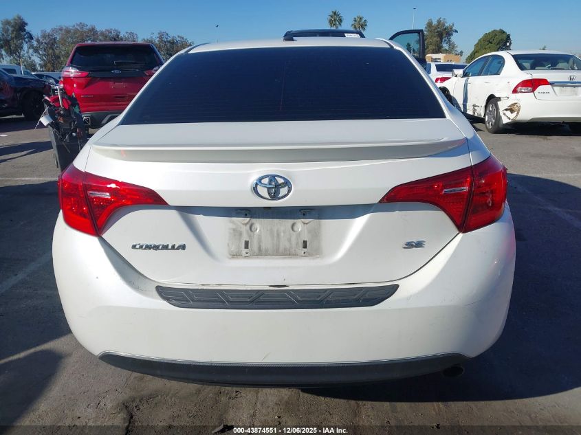 2017 Toyota Corolla Se VIN: 5YFBURHE5HP625027 Lot: 43874551