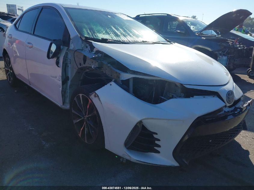 2017 Toyota Corolla Se VIN: 5YFBURHE5HP625027 Lot: 43874551