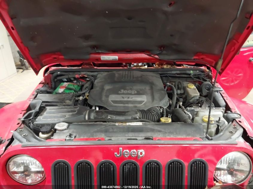 2015 Jeep Wrangler Unlimited Sahara VIN: 1C4BJWEGXFL502536 Lot: 43874562