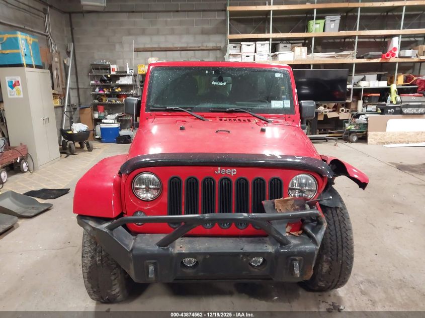 2015 Jeep Wrangler Unlimited Sahara VIN: 1C4BJWEGXFL502536 Lot: 43874562