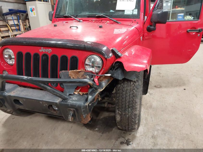 2015 Jeep Wrangler Unlimited Sahara VIN: 1C4BJWEGXFL502536 Lot: 43874562