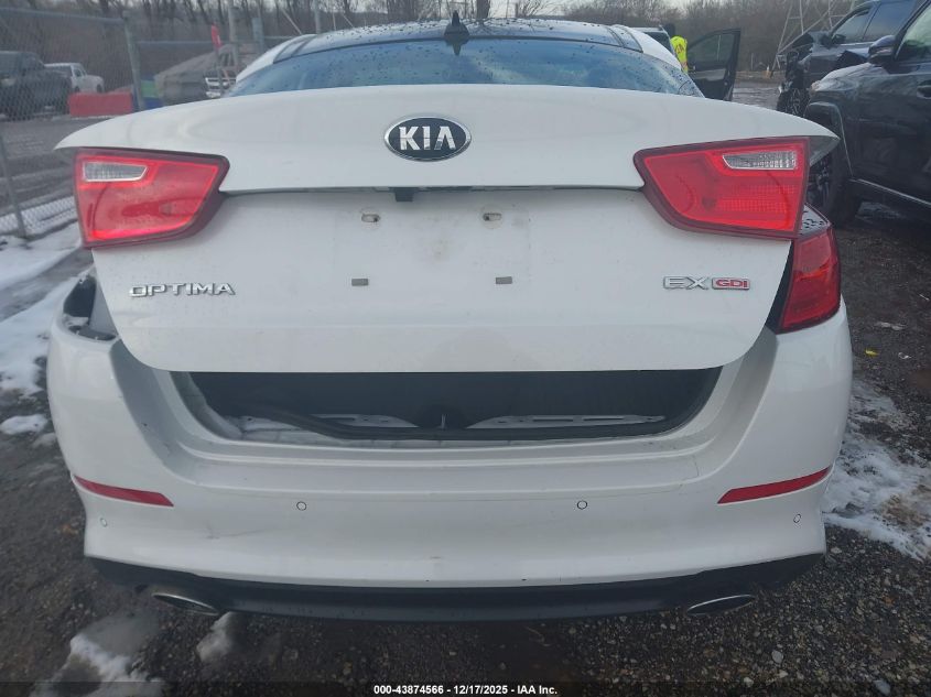 2015 Kia Optima Ex VIN: 5XXGN4A78FG427923 Lot: 43874566